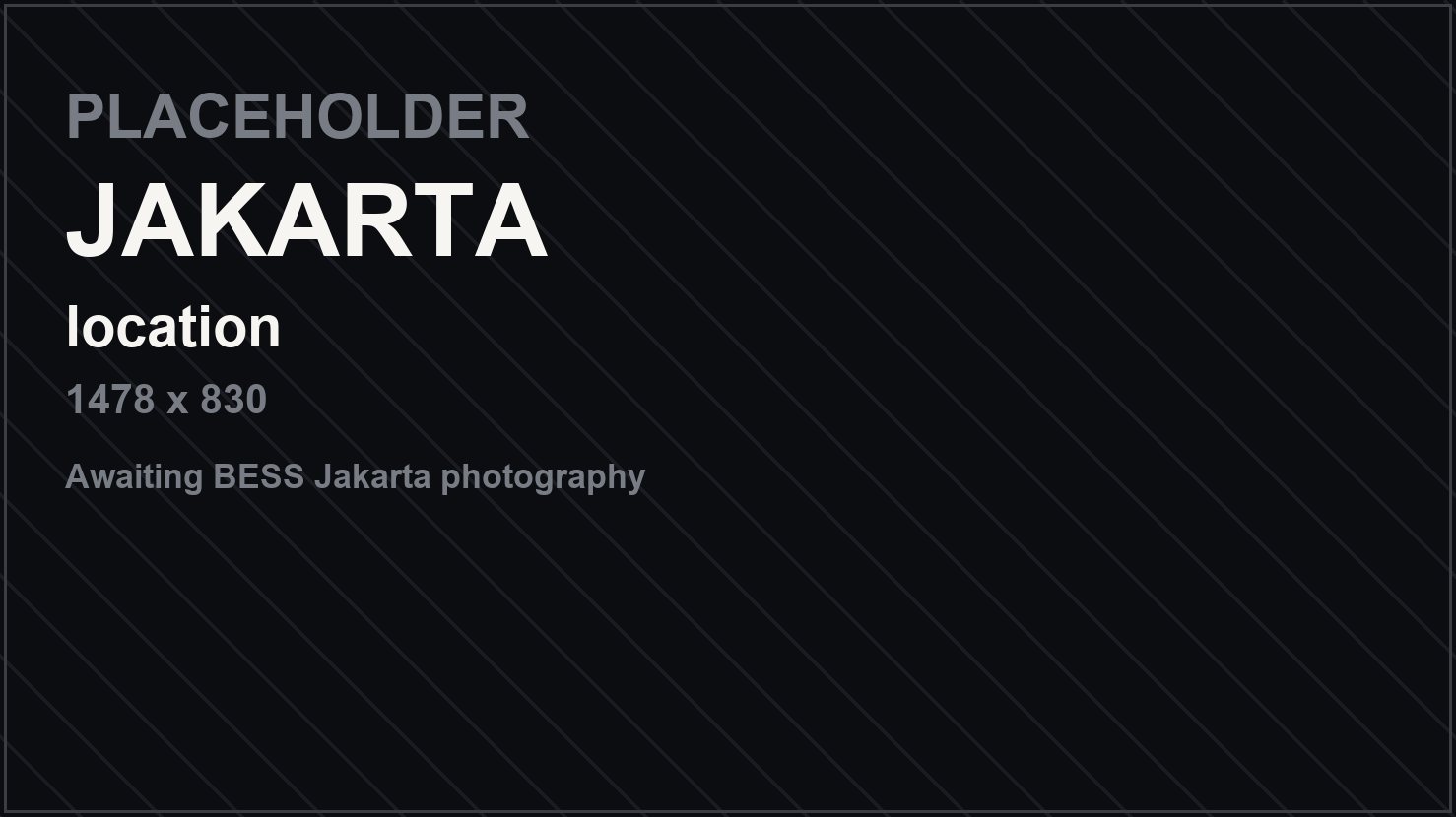 Placeholder image awaiting BESS Jakarta venue photography